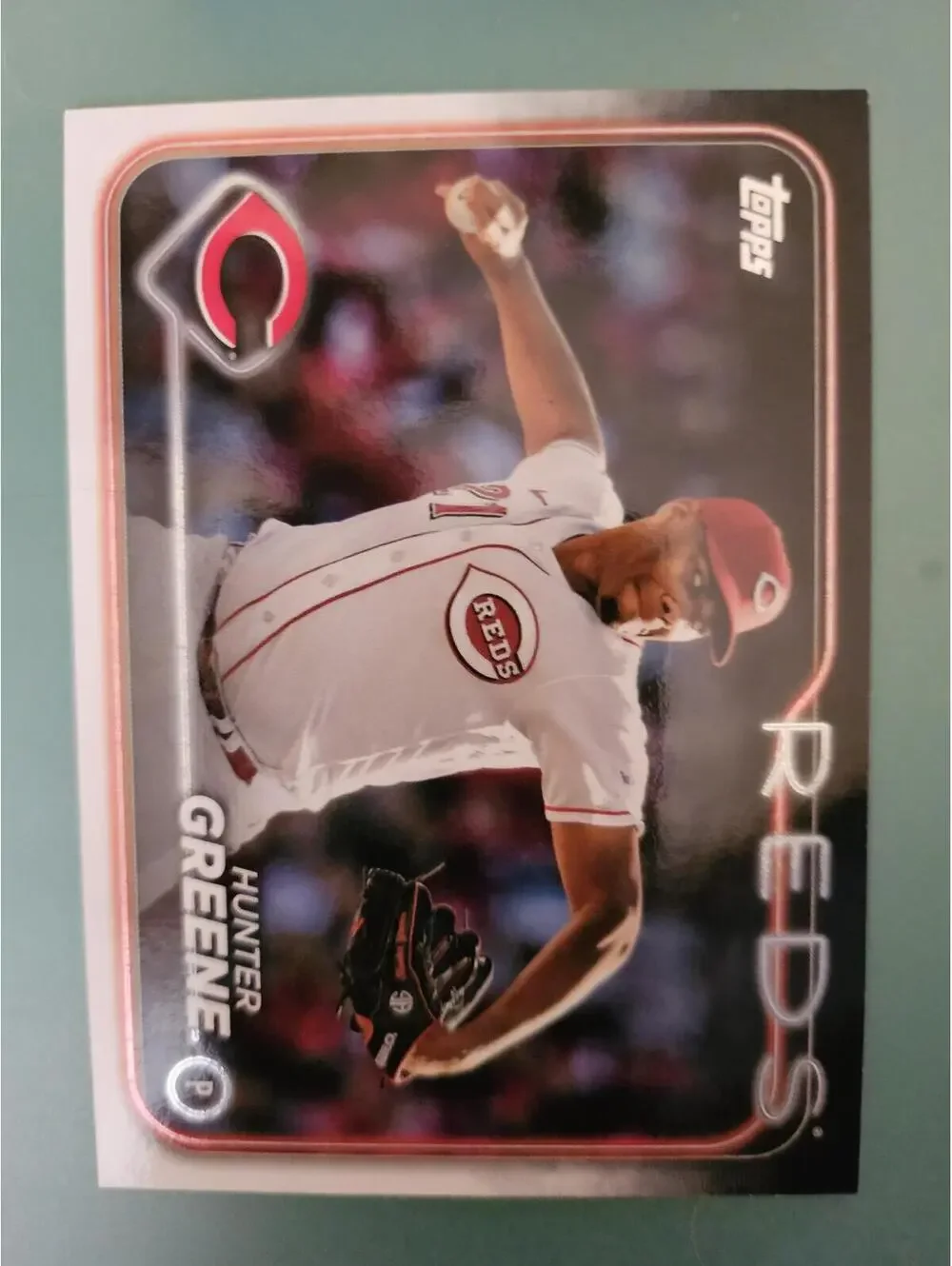 2024 Topps Series 1 - Hunter Greene - Cincinnati Reds #119